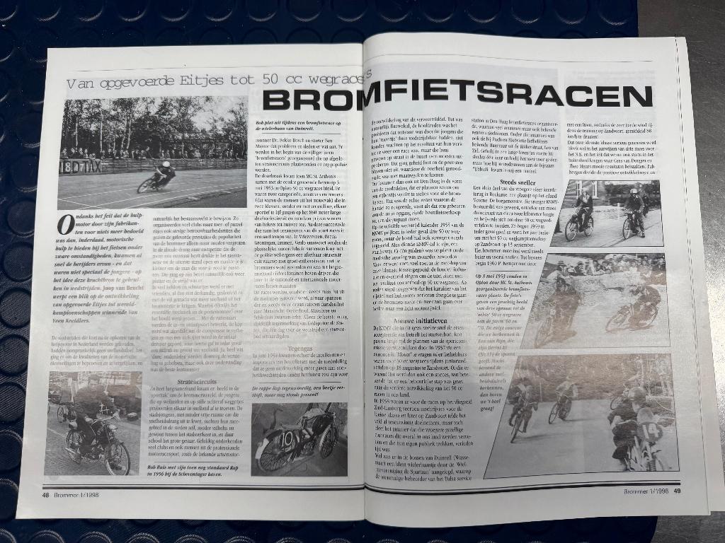 boekje Onze Brommer, Fietsen en Brommers, Handleidingen en Instructieboekjes, Ophalen of Verzenden, Zo goed als nieuw