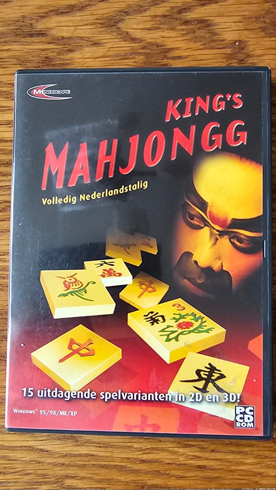King's Mahjongg PC CD-ROM - Volledig Nederlandstalig, Puzzel en Educatief, 1 speler, Ophalen of Verzenden, Zo goed als nieuw