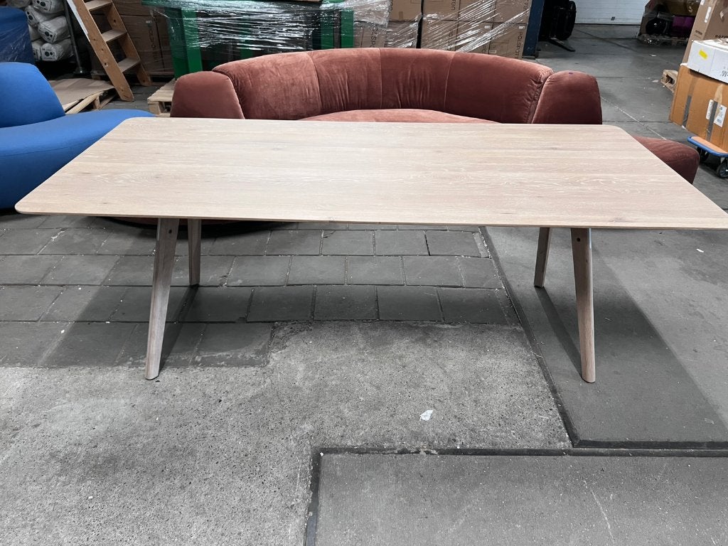 NOGA design SIO massief eettafel Sand 220cm | Van €1699, nu, Huis en Inrichting, Tafels | Eettafels, NOGA design, NOGA design