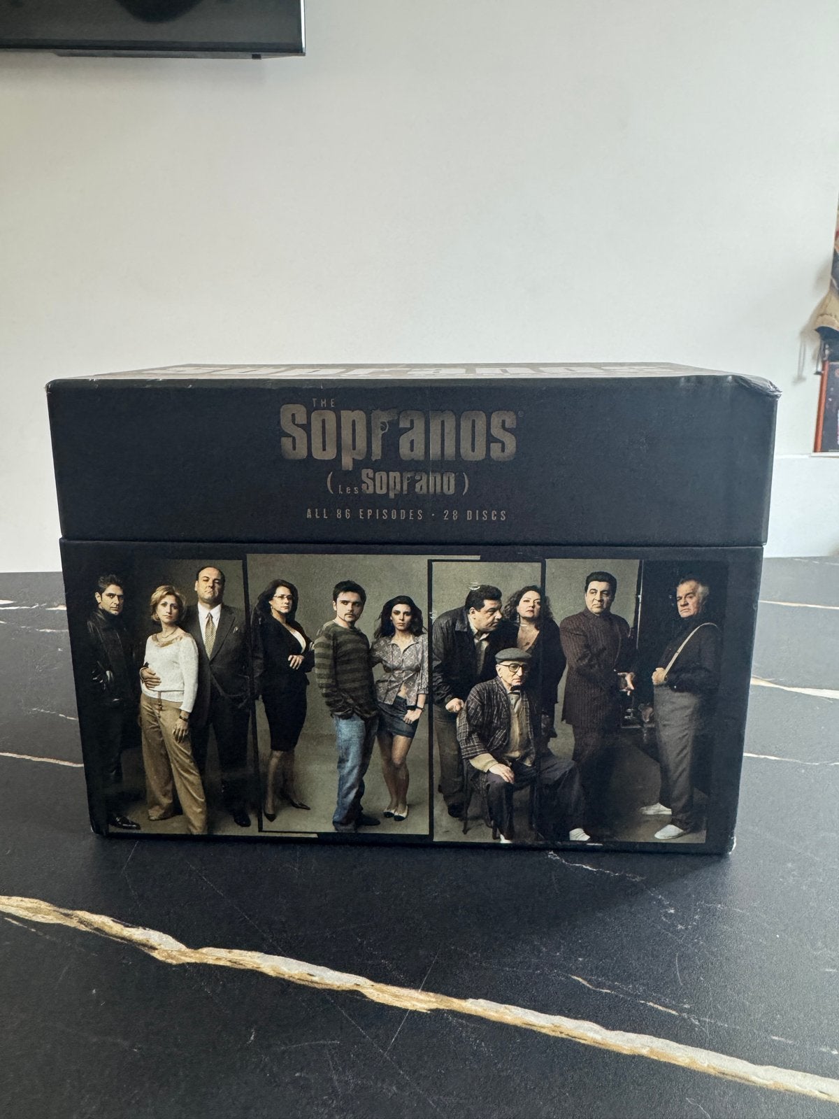 The Sopranos Complete Serie DVD Collectie - Alle 6 Seizoenen, Engels, Vanaf 16 jaar, Misdaad, Nederlands