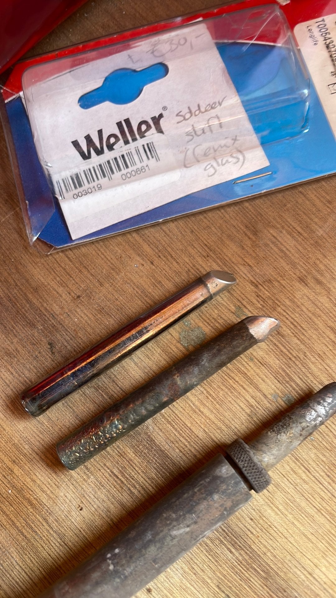 Soldeerstift Weller profikit 100 watt tiffany glas in lood, Ophalen of Verzenden, Zo goed als nieuw