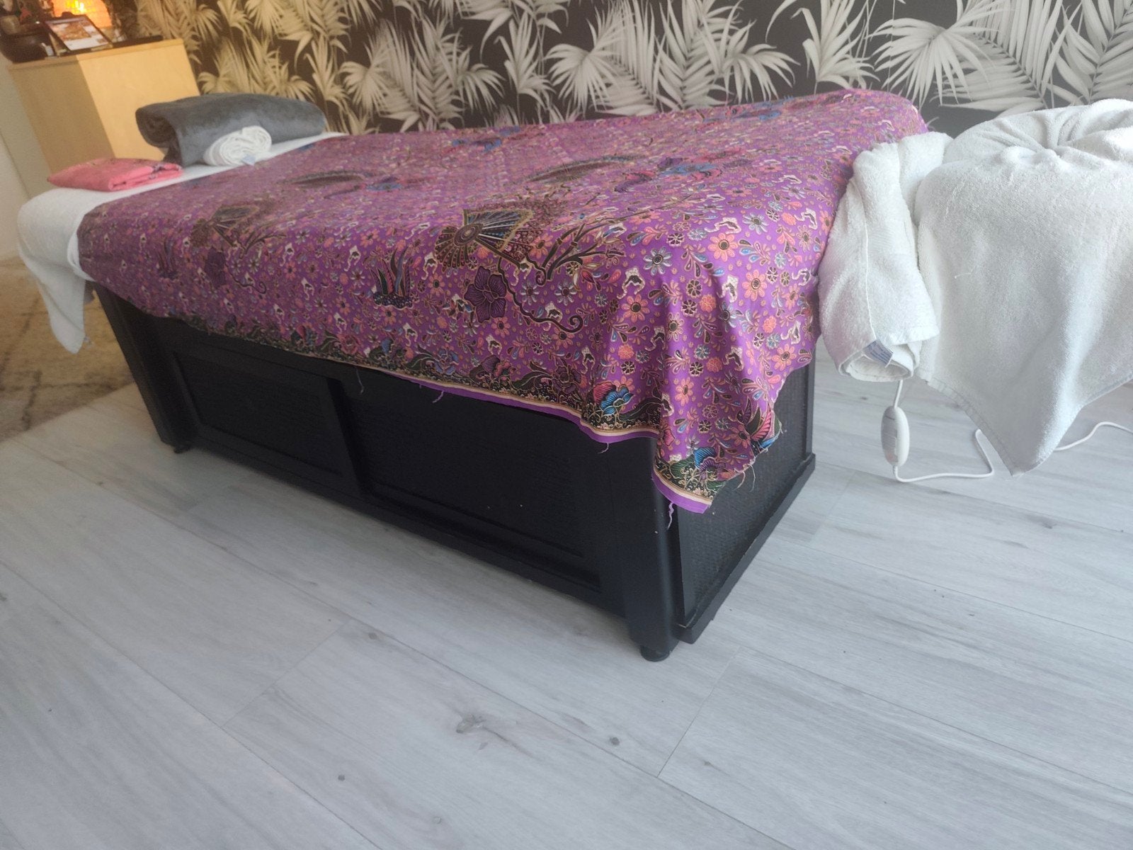 massage bank en accesoires, Ophalen, Gebruikt, Massagetafel