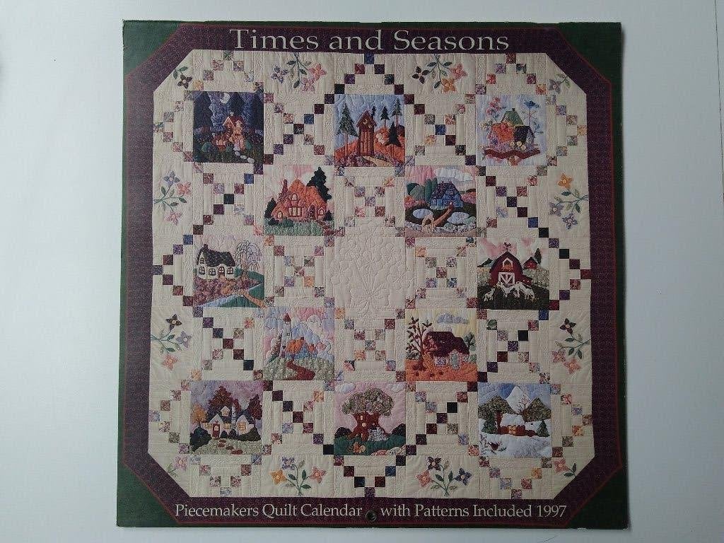 1997 Piecemakers calendar + patronen, Ophalen, Piecemakers, Nieuw, Borduren en Naaien
