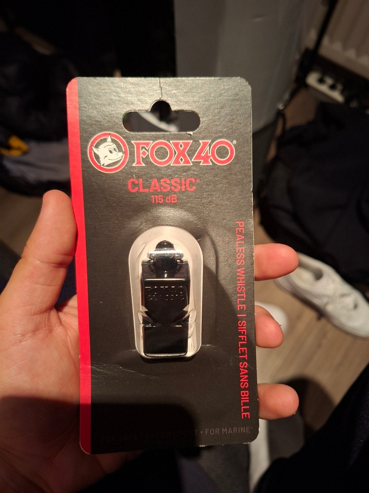 Fox 40 Classic Scheidsrechtersfluitje 115 dB, Sport en Fitness, Ophalen of Verzenden, Nieuw