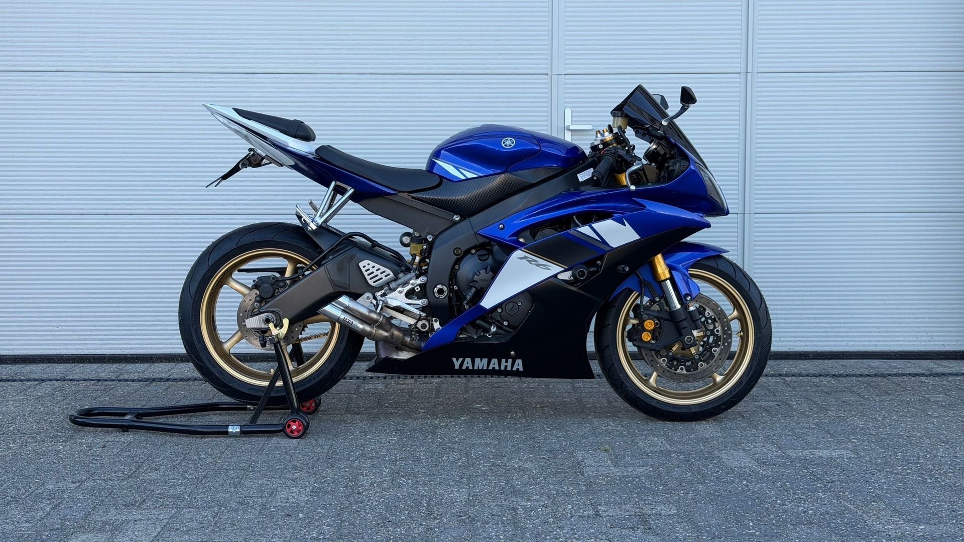 Yamaha R6 | RJ15 | Blauw | IXIL Demper | 35kw, 4 cilinders, Motorrijbewijs A, Bedrijf, Onbekend
