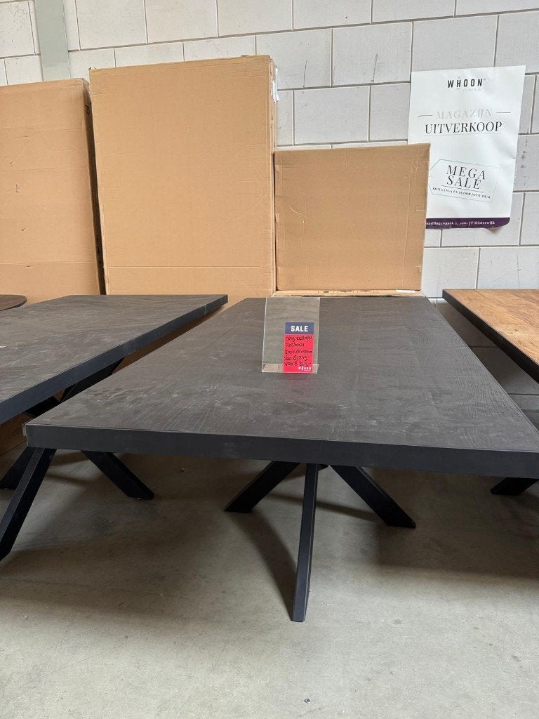 Diverse OMG eettafels l Whoon l Room108 I Vanaf €299,-, Ophalen, Eikenhout, 200 cm of meer, 50 tot 100 cm