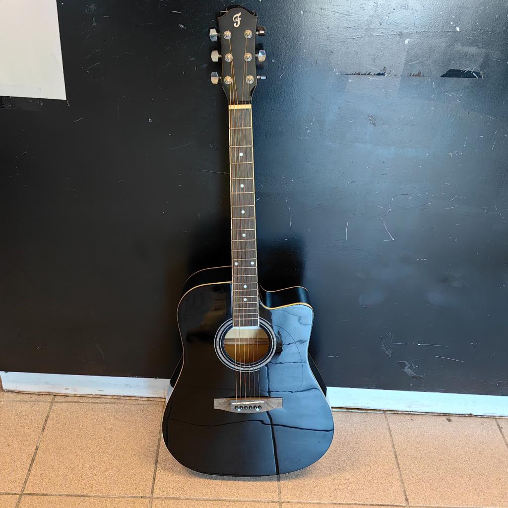Fazley W50CBK Akoestische Gitaar - In Nette Staat, Muziek en Instrumenten, Versterkers | Bas en Gitaar, Flex Ltd., Zo goed als nieuw