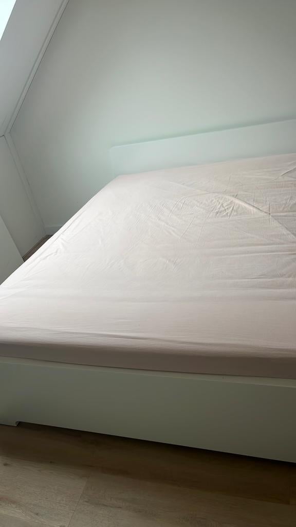 2 Persoon Ikea Askvoll, Ophalen, 140 cm, Bedbodem, 200 cm
