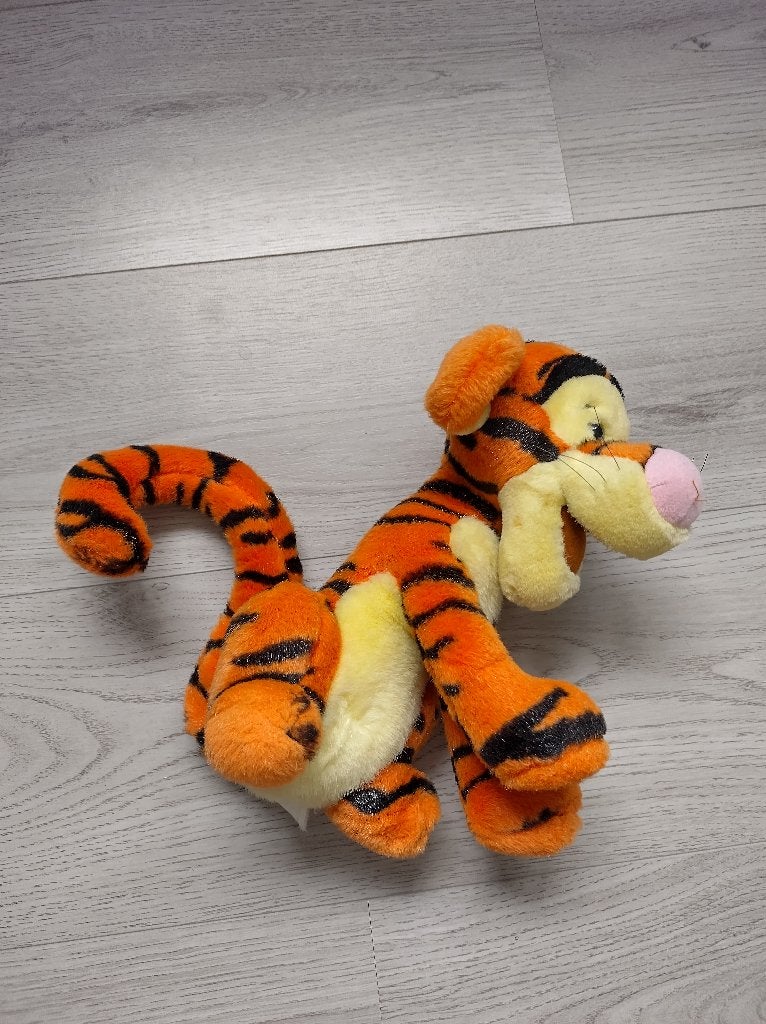 Tijgertje knuffel, Ophalen of Verzenden, Gebruikt, Tijger, Middelgroot (20 tot 80 cm)