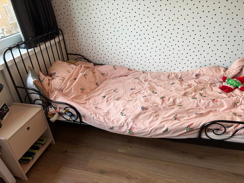 Meegroeibed 80x200, Kinderen en Baby's, Kinderkamer | Bedden, Ophalen, Gebruikt, 70 tot 85 cm, Matras