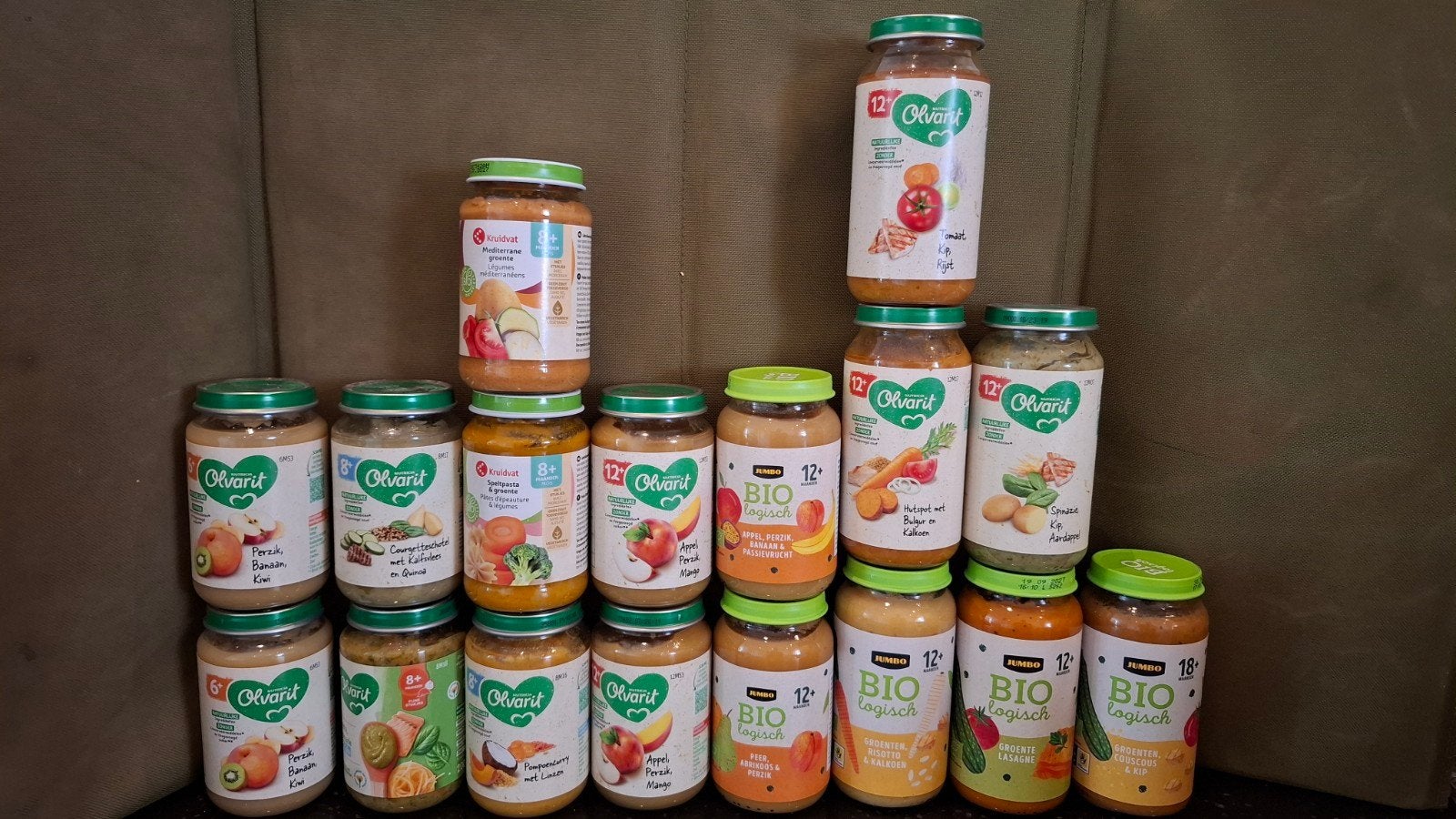 babyvoeding Olvarit, Jumbo en Kruidvat, Ophalen, Nieuw, Overige typen, Overige merken