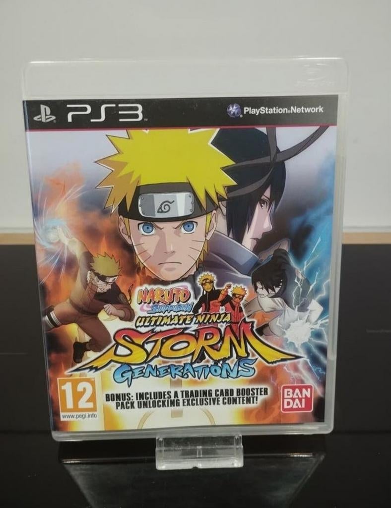 Naruto Shippuden Ultimate Ninja Storm Generations PS3, Ophalen of Verzenden, Zo goed als nieuw, Met 2 controllers