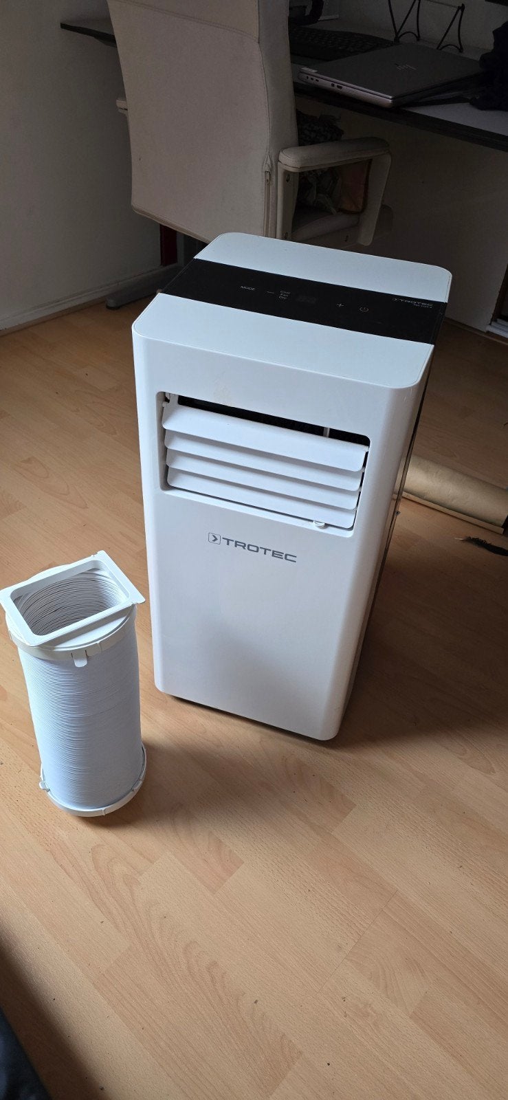 Trotec PAC 2100 X Mobiele Airco - 7000 BTU voor 26m², Witgoed en Apparatuur, Airco's, Ophalen, Gebruikt, Minder dan 60 m³, 3 snelheden of meer