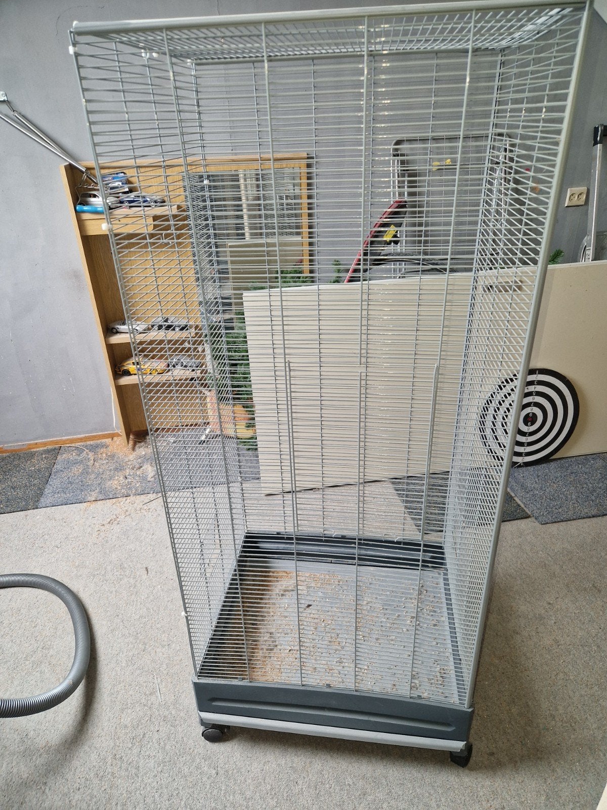 grote vogel kooi, Ophalen, Metaal, Vogelkooi