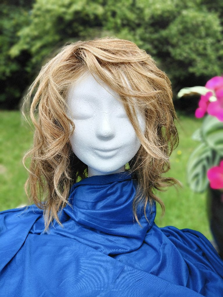 Pruik - echt haar - nooit gedragen - nieuw - maat L/XL, Ophalen of Verzenden, Nieuw, Pruik of Haarverlenging