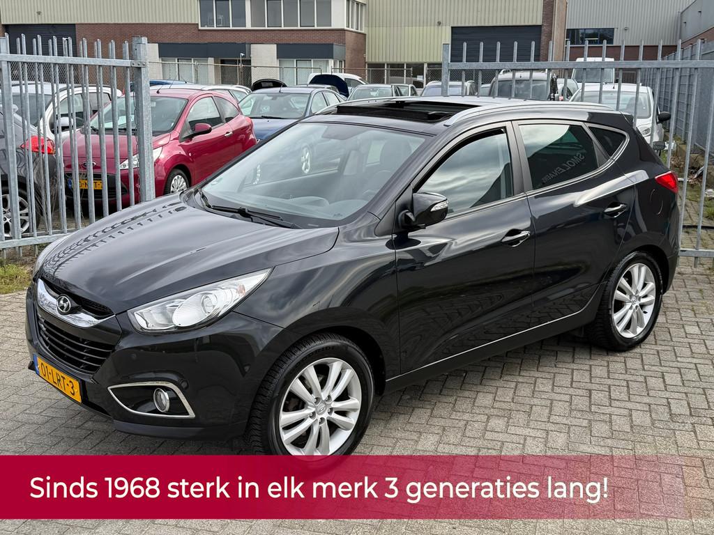Hyundai Ix35 2.0i 4WD i-Catcher 163PK AUTOMAAT! NL AUTO NAP!, Automaat, Gebruikt, Zwart, 4 cilinders