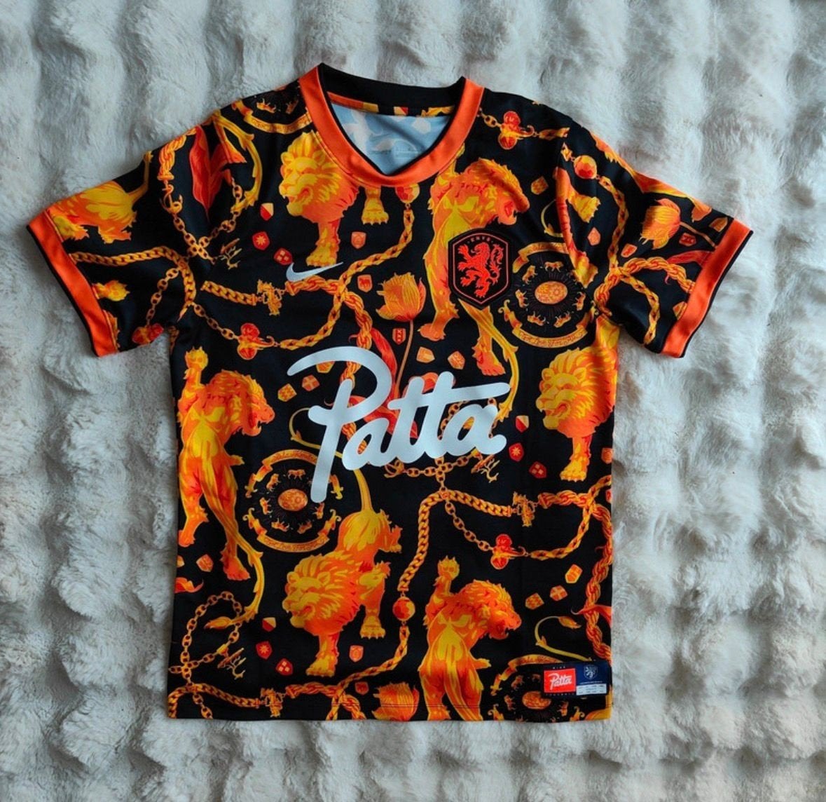 Oranje voetbalshirt maat M, Kleding | Heren, T-shirts, Ophalen of Verzenden, Nieuw, Maat 48/50 (M), Oranje