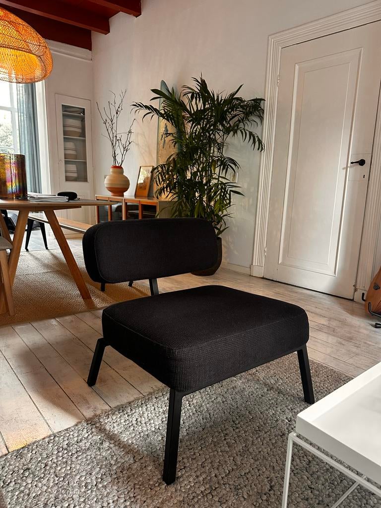 Studio Henk Ode Lounge Chair, Huis en Inrichting, Fauteuils, Ophalen, Gebruikt, 75 tot 100 cm, Stof