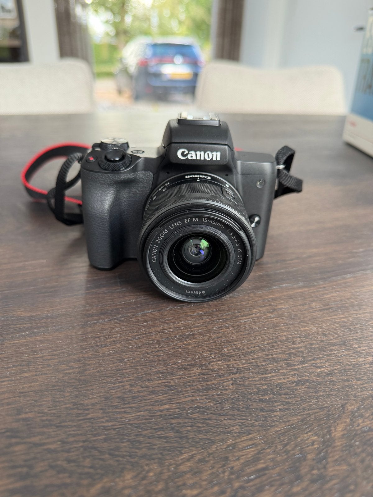Canon EOS M50 Mark II Systeemcamera met 15-45mm lens, Audio, Tv en Foto, Canon, Beeldstabilisatie, Ophalen of Verzenden, Zo goed als nieuw