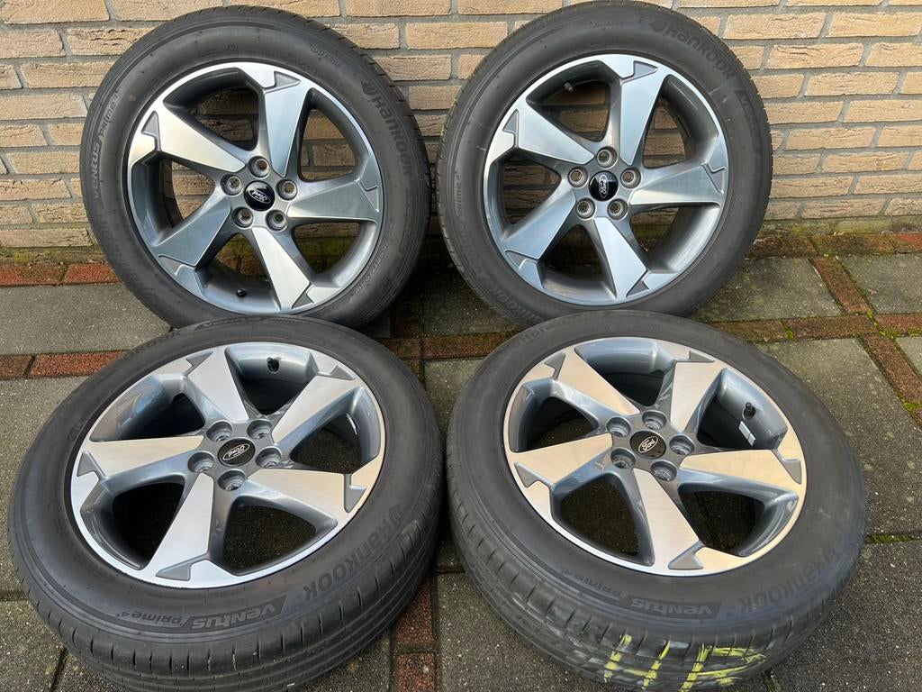 17 inch ORG Ford focus actieve velgen met banden 5x108, Auto-onderdelen, Ophalen, 215 mm, Banden en Velgen, 17 inch