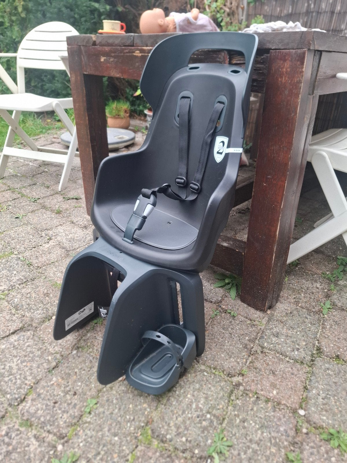 Bobike kinderzitje achterop met MIK HD systeem, Ophalen, Gebruikt, Achterzitje, Bobike