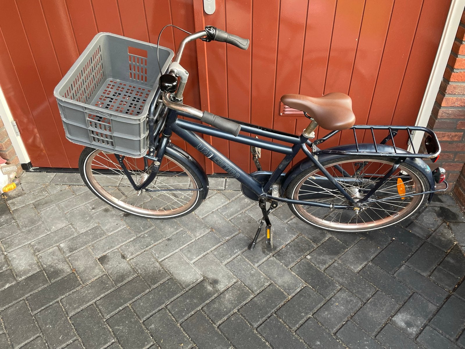 Jongens fiets Cortina - 24 inch - 3 versnellingen, Terugtraprem, Gebruikt, Versnellingen, Minder dan 49 cm