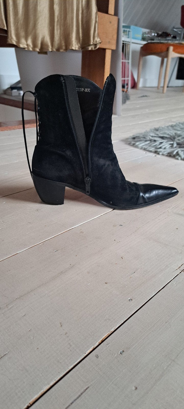 Jan Jansen laars, Kleding | Dames, Schoenen, Ophalen of Verzenden, Gedragen, Zwart