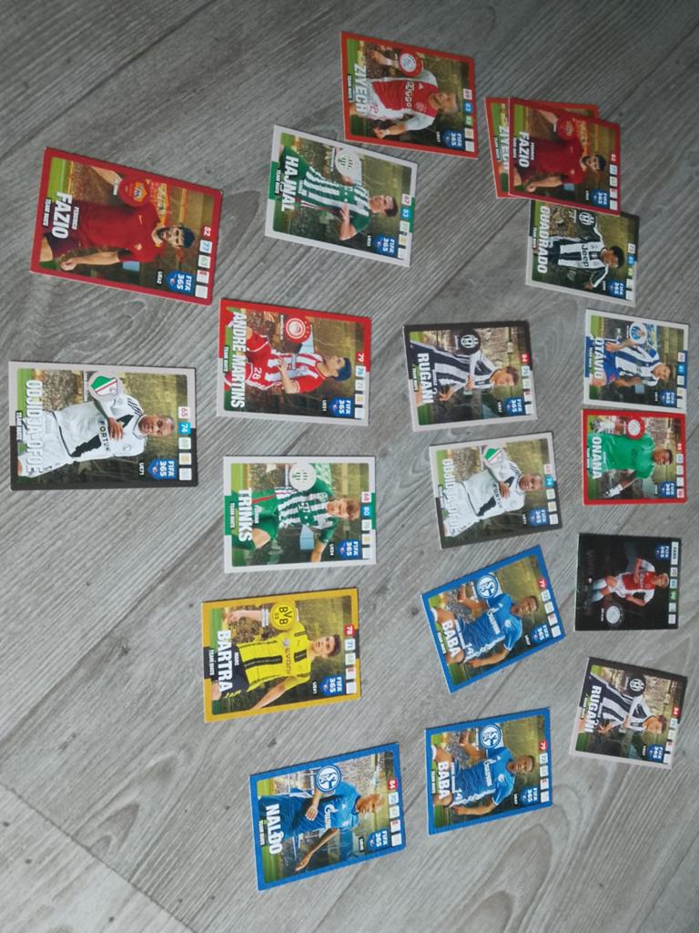 Panini voetbalplaatjes 2017 68 stuks, Ophalen of Verzenden, Zo goed als nieuw, Buitenlandse clubs, Poster, Plaatje of Sticker