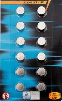 AG13 / LR44 Alkaline Knoopcel Batterij - Loodvrij 1,5 V Volt, Ophalen of Verzenden, Nieuw