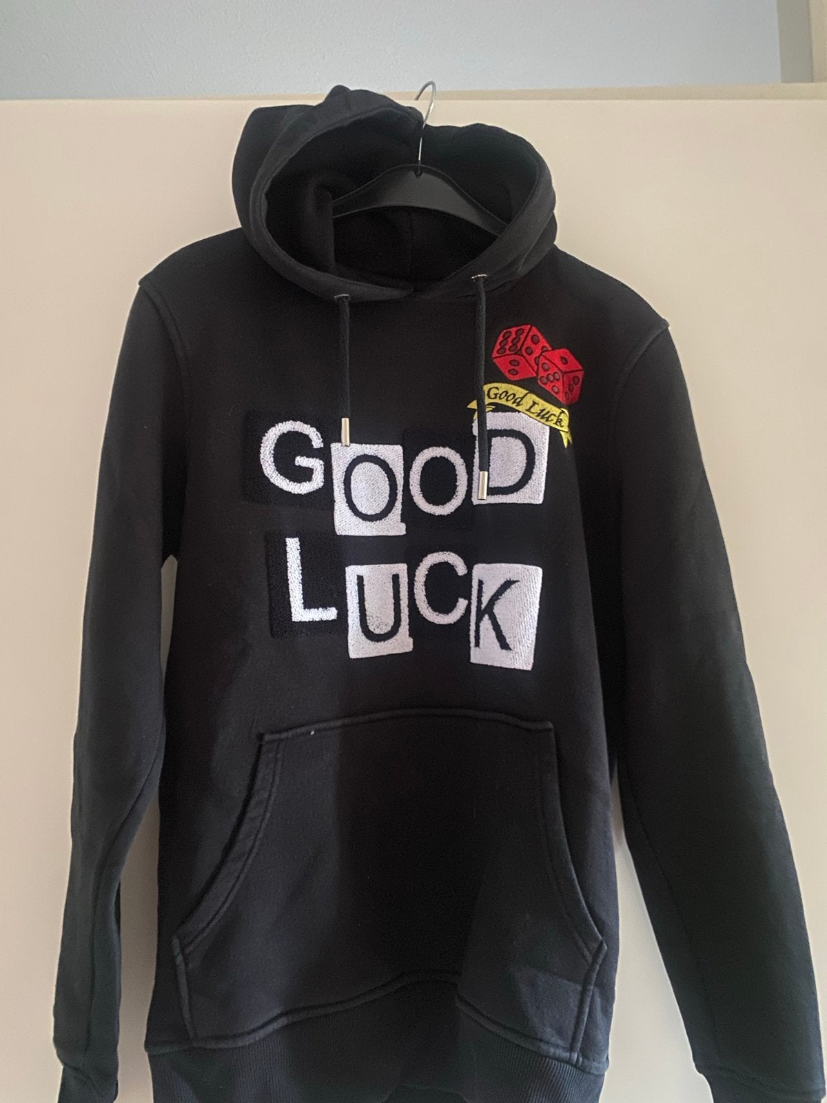 My Brand Hoodie Zwart - Good Luck dobbelstenen, Kleding | Heren, Ophalen of Verzenden, Gedragen