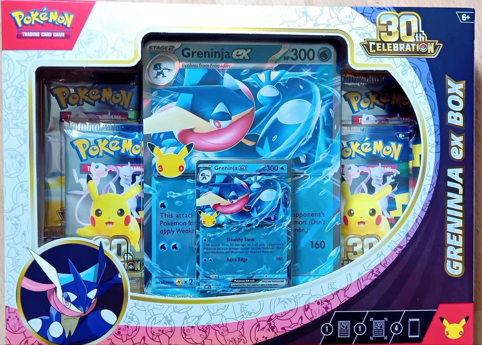 Pokémon TCG: Greninja EX Box - 30th Celebration, Ophalen of Verzenden, Nieuw, Overige typen