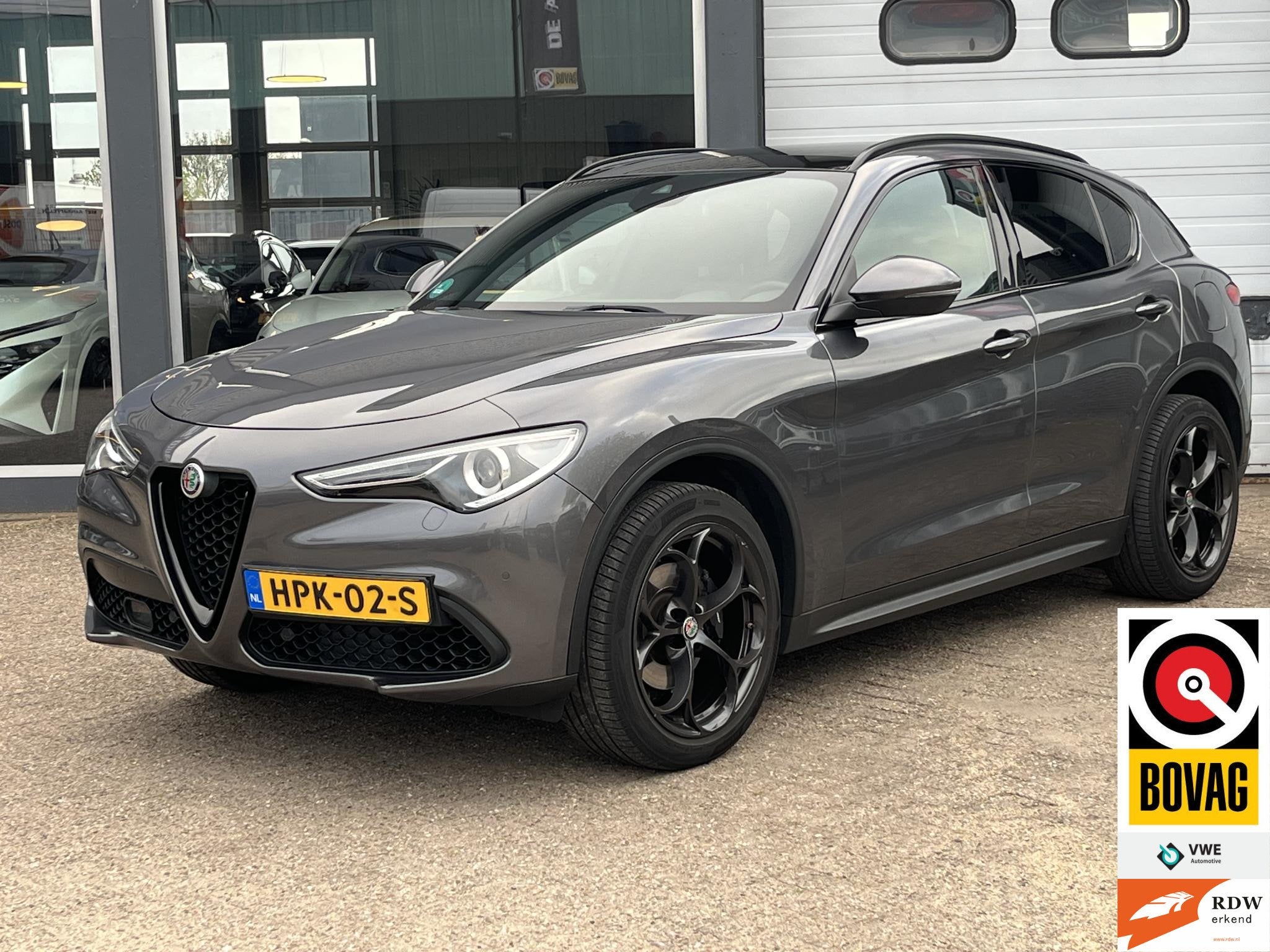 Alfa Romeo Stelvio 2.0 T AWD Veloce Special Edition Pano Tre, Auto's, Alfa Romeo, Automaat, Dealer onderhouden, Euro 6, 4 cilinders