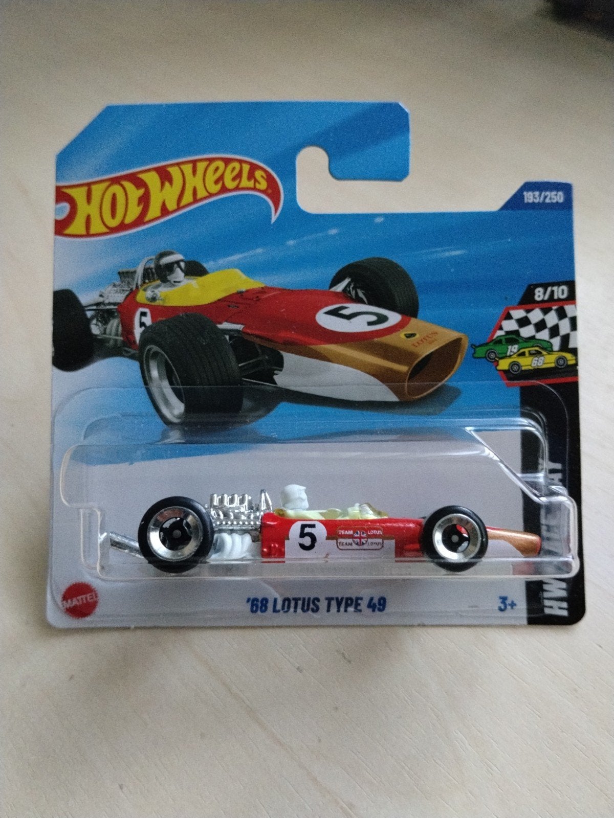 Hotwheels '68 lotus type 49 hot wheels, Ophalen of Verzenden, Nieuw, Auto