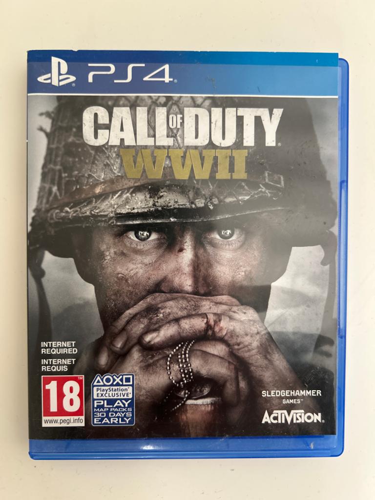 Call of Duty WWII PS4 - Actievolle Shooter, Spelcomputers en Games, Games | Sony PlayStation 5, Online, Vanaf 18 jaar, Shooter
