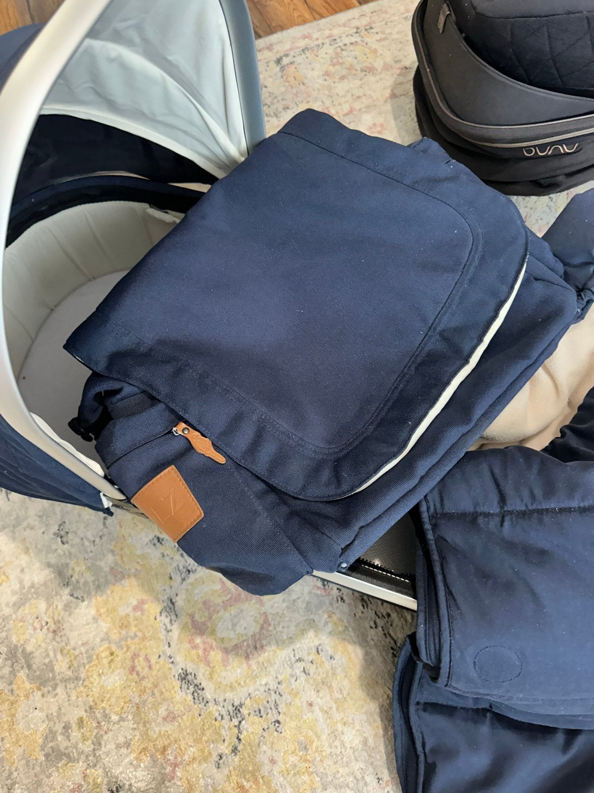 Joolz Day kinderwagen - Compleet met reiswieg en accessoires, Ophalen of Verzenden, Zo goed als nieuw, Kinderwagen, Met reiswieg