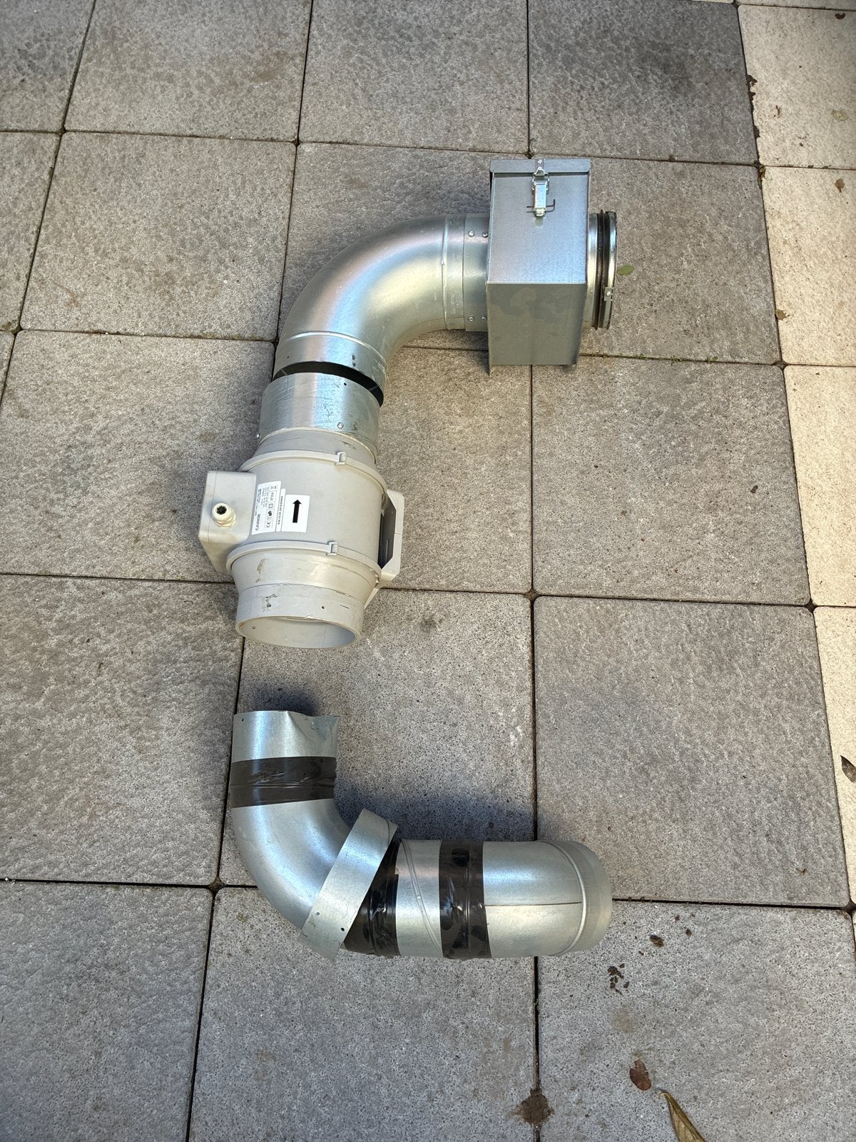 TT Mix Pro 160 Ventilator/Afzuiger, Ophalen of Verzenden, Gebruikt, Ventilator en Afzuiger