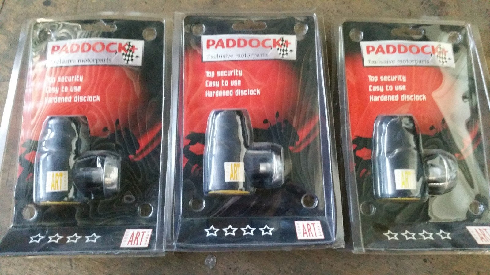 nieuw Paddock Remschijfslot ART4 met hoesje en reminder, Nieuw, Ophalen of Verzenden, Onbekend, Paddock