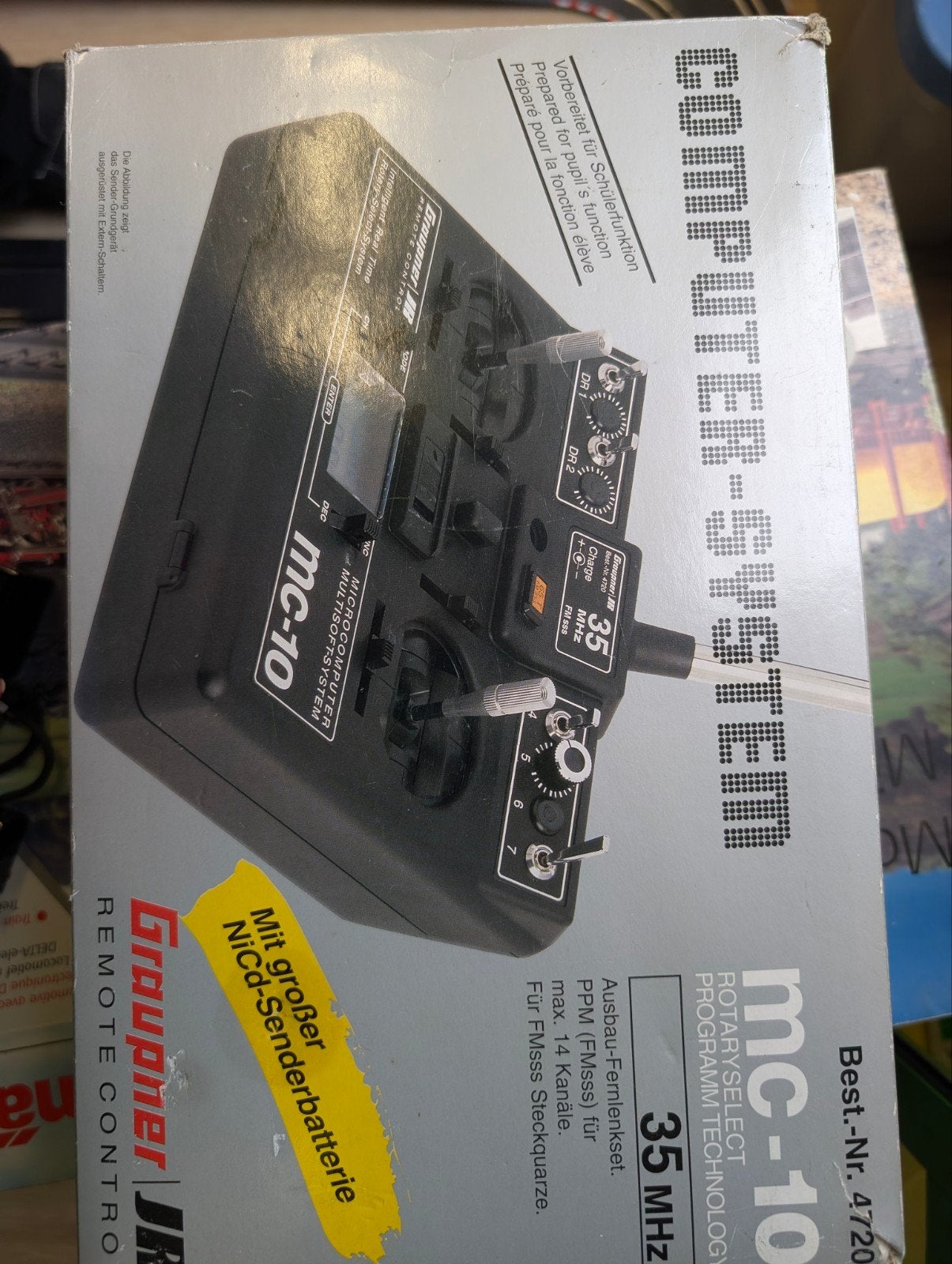 Graupner JR mc-10 Computer Systeem Afstandsbediening, Ophalen of Verzenden, Gebruikt