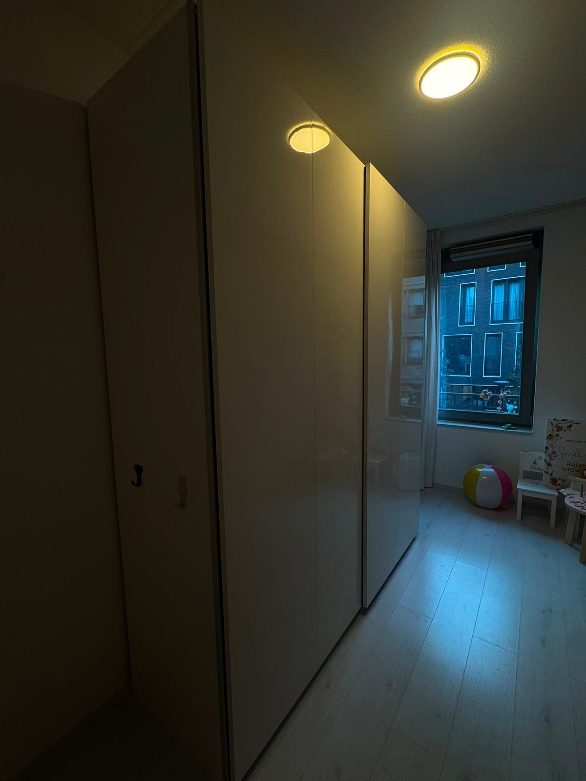 IKEA PAX kledingkast – 2m brd – Hasvik hoogglans wit, Ophalen, 200 cm of meer, Zo goed als nieuw, 200 cm of meer