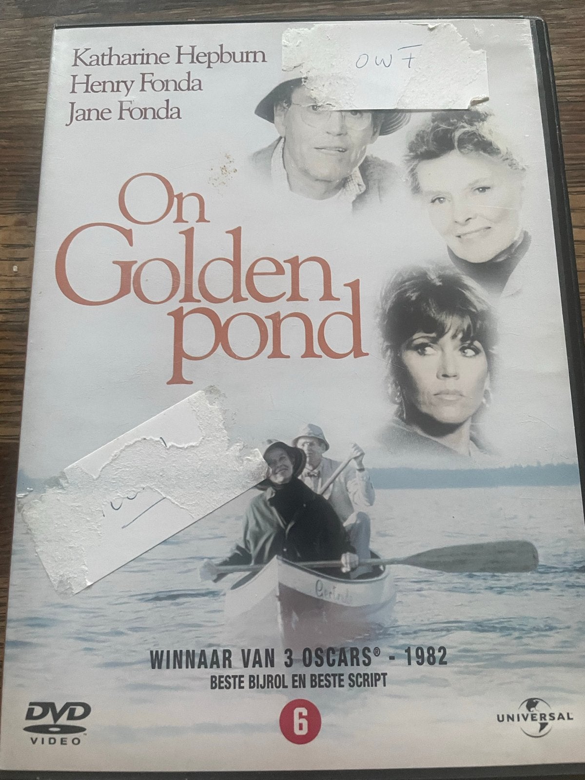 On Golden Pond DVD - Klassieke film met topacteurs, Nederlands, Ophalen of Verzenden, Vanaf 6 jaar, Gebruikt