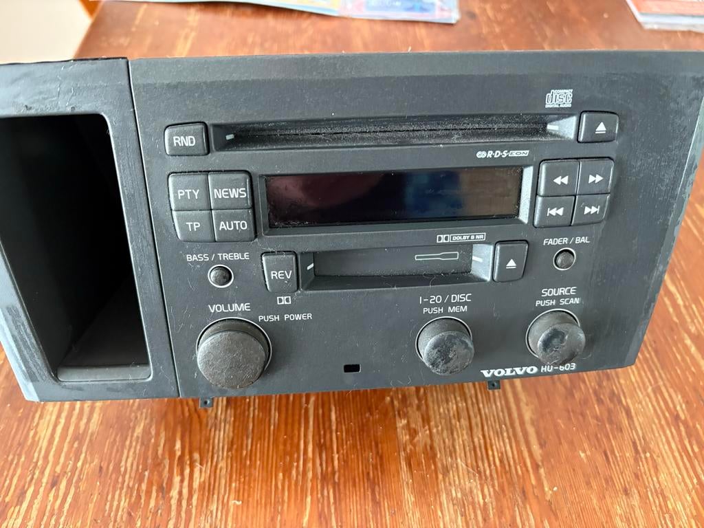 Volvo HU-603 Autoradio CD-speler (Volvo V70 2001)., Ophalen of Verzenden, Gebruikt