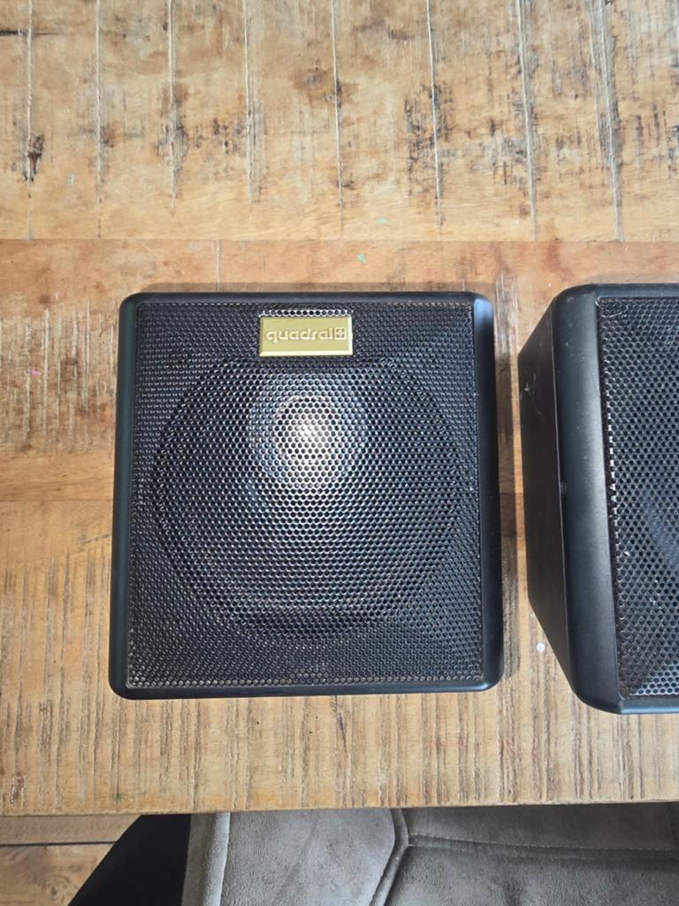 Quadral speakers, Audio, Tv en Foto, Luidsprekers, Overige merken, Ophalen of Verzenden, Zo goed als nieuw, 120 watt of meer
