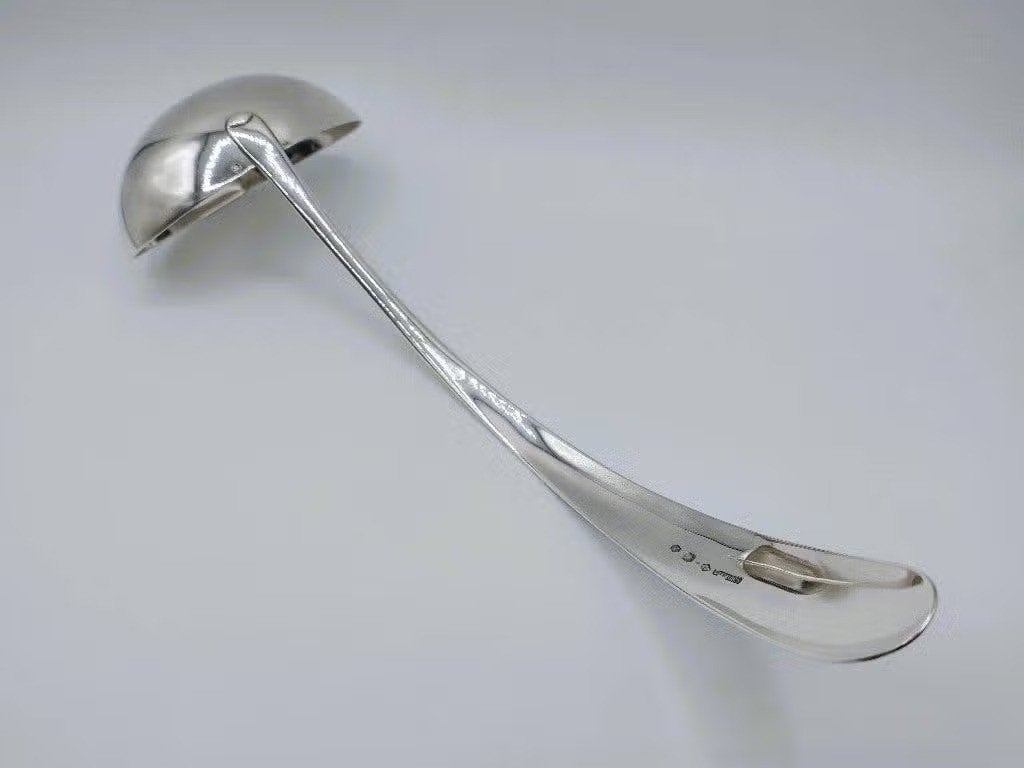 Zilveren soeplepel met filetrand, H. Smits, Amsterdam, 1812, Antiek en Kunst, Verzenden