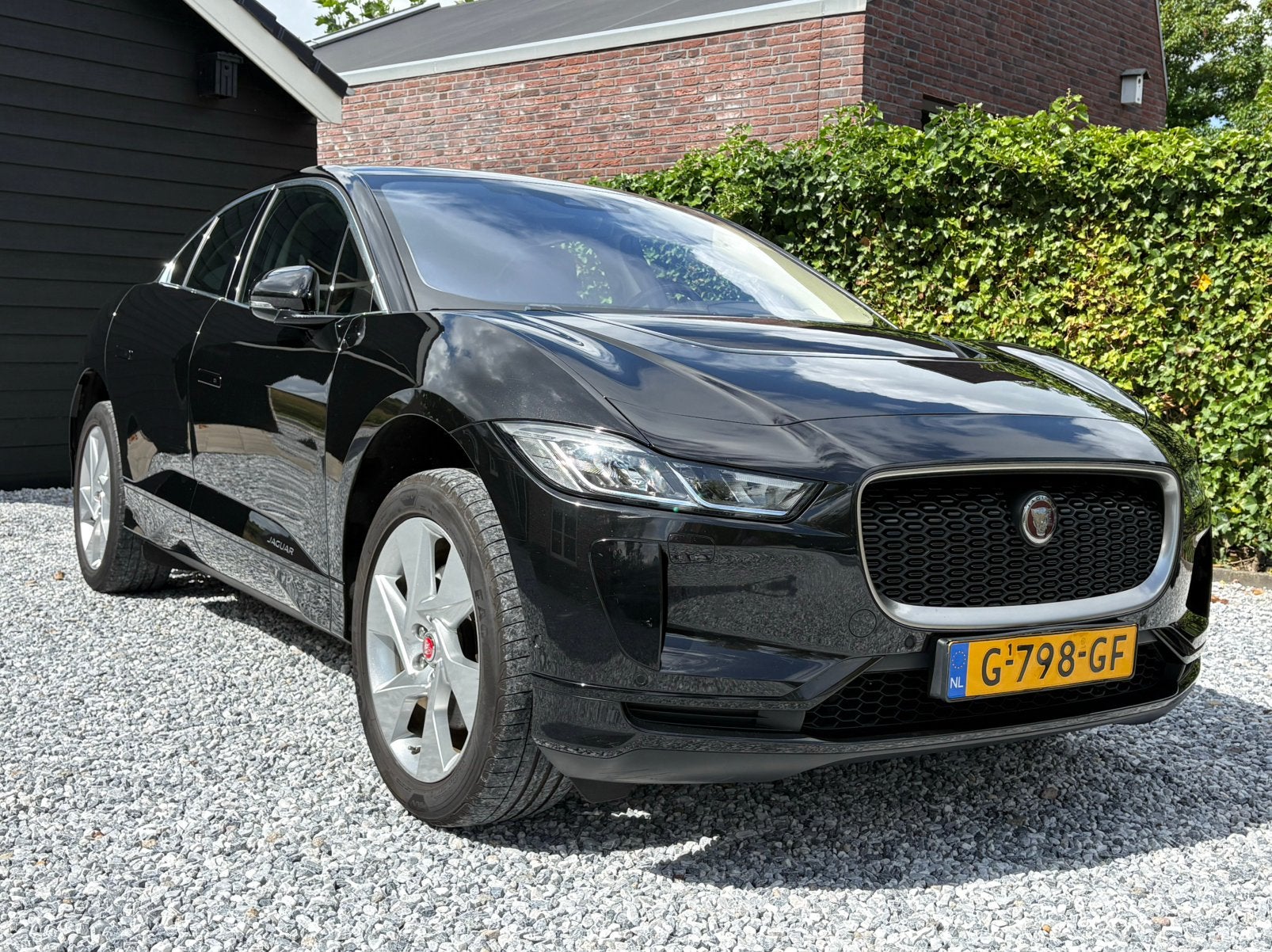 Jaguar I-PACE Ev400 400pk AWD Aut 2019 Zwart, Auto's, Jaguar, Dealer onderhouden, I-PACE, 234 pk, Zwart