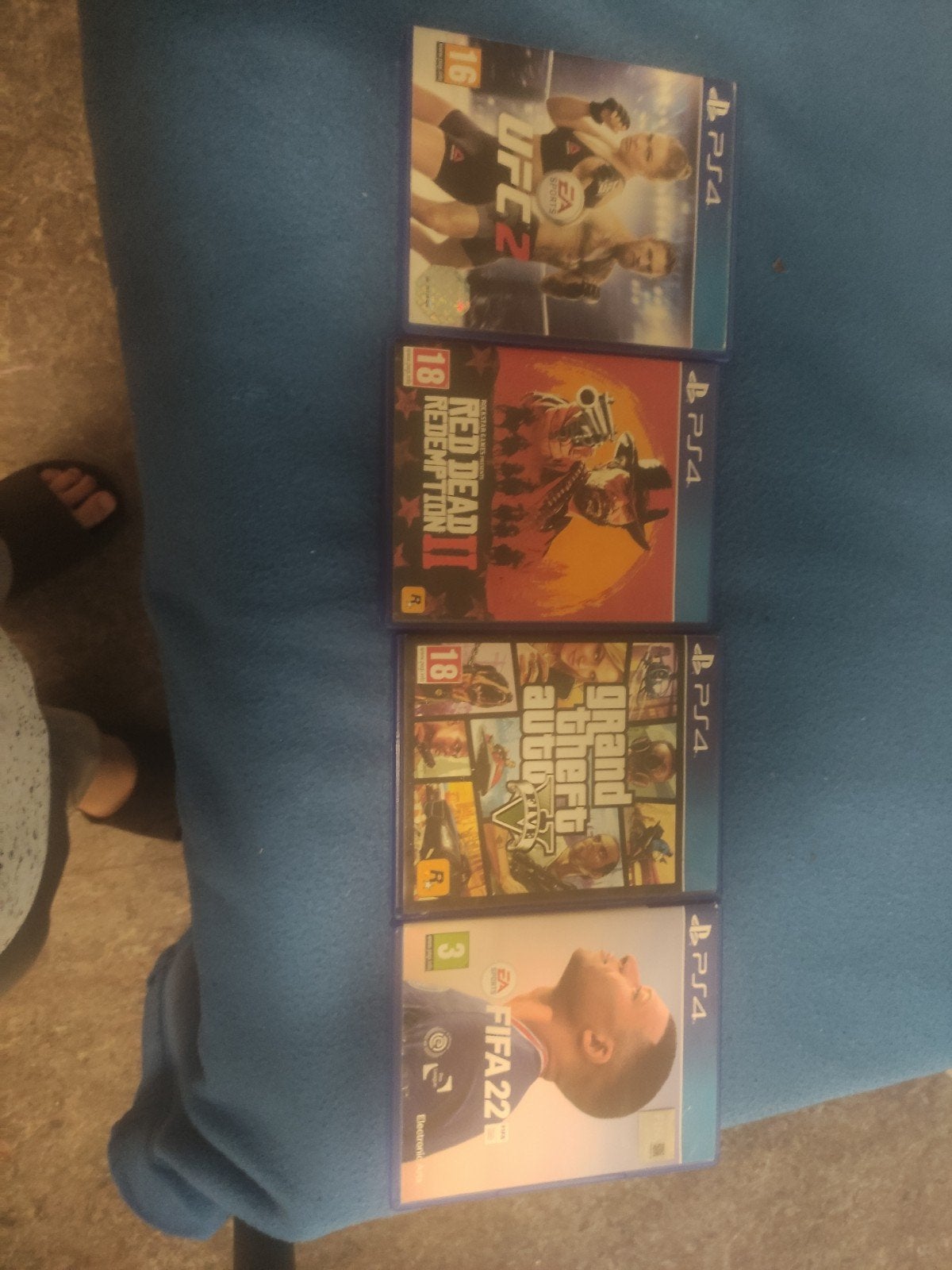 PS4 Games: UFC 2, Red Dead Redemption 2, GTA V, FIFA 22, Ophalen of Verzenden