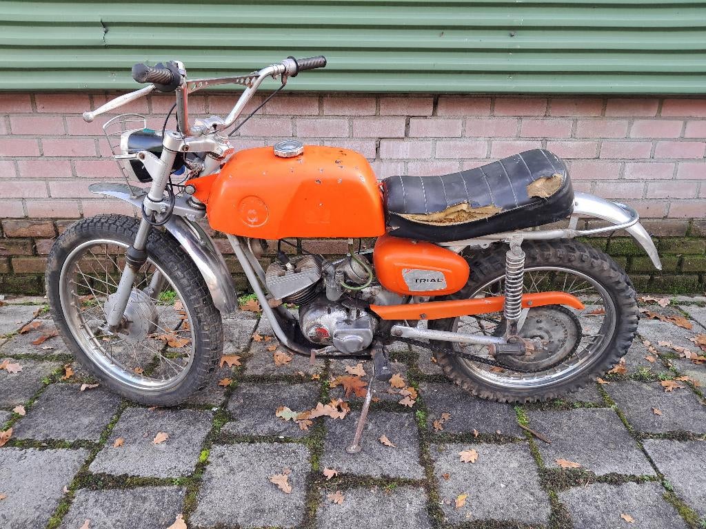 Benelli Trial 50 cc Brommer, Bromfiets., Ophalen, Gebruikt