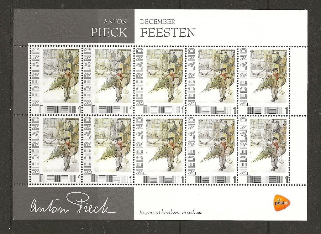 Vel Pers zegels Anton Pieck Feesten, pfr, Postzegels en Munten, Postzegels | Nederland, Ophalen of Verzenden, Postfris