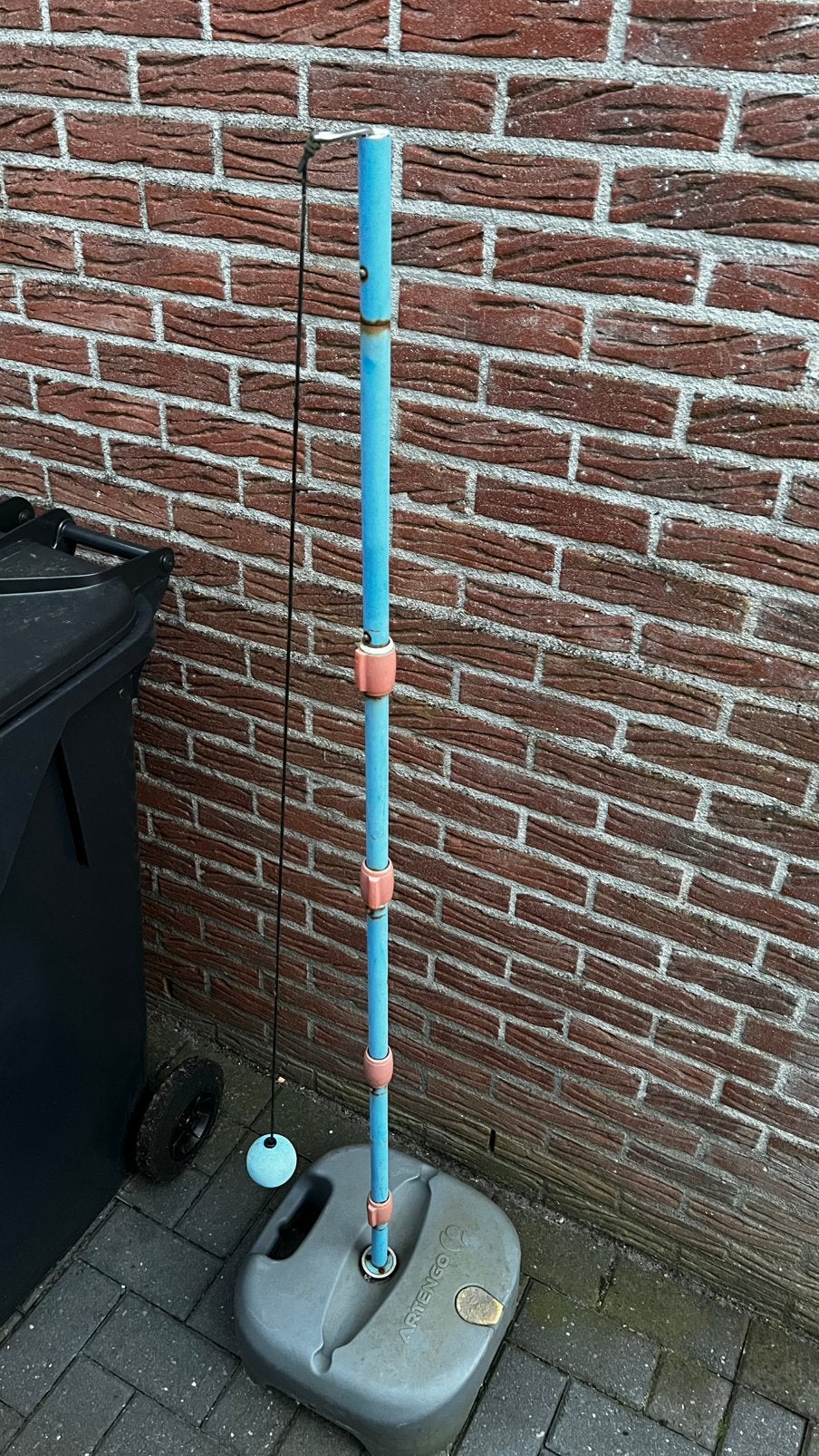 Paal met bal., Ophalen, Gebruikt