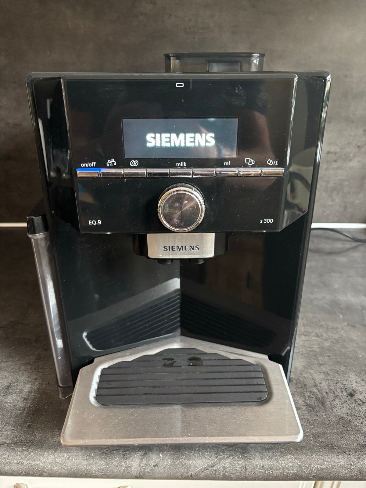 Siemens EQ9 s300 volautomatische koffiemachine (gebruikt), Ophalen, Gebruikt, Koffiemachine, Koffiebonen