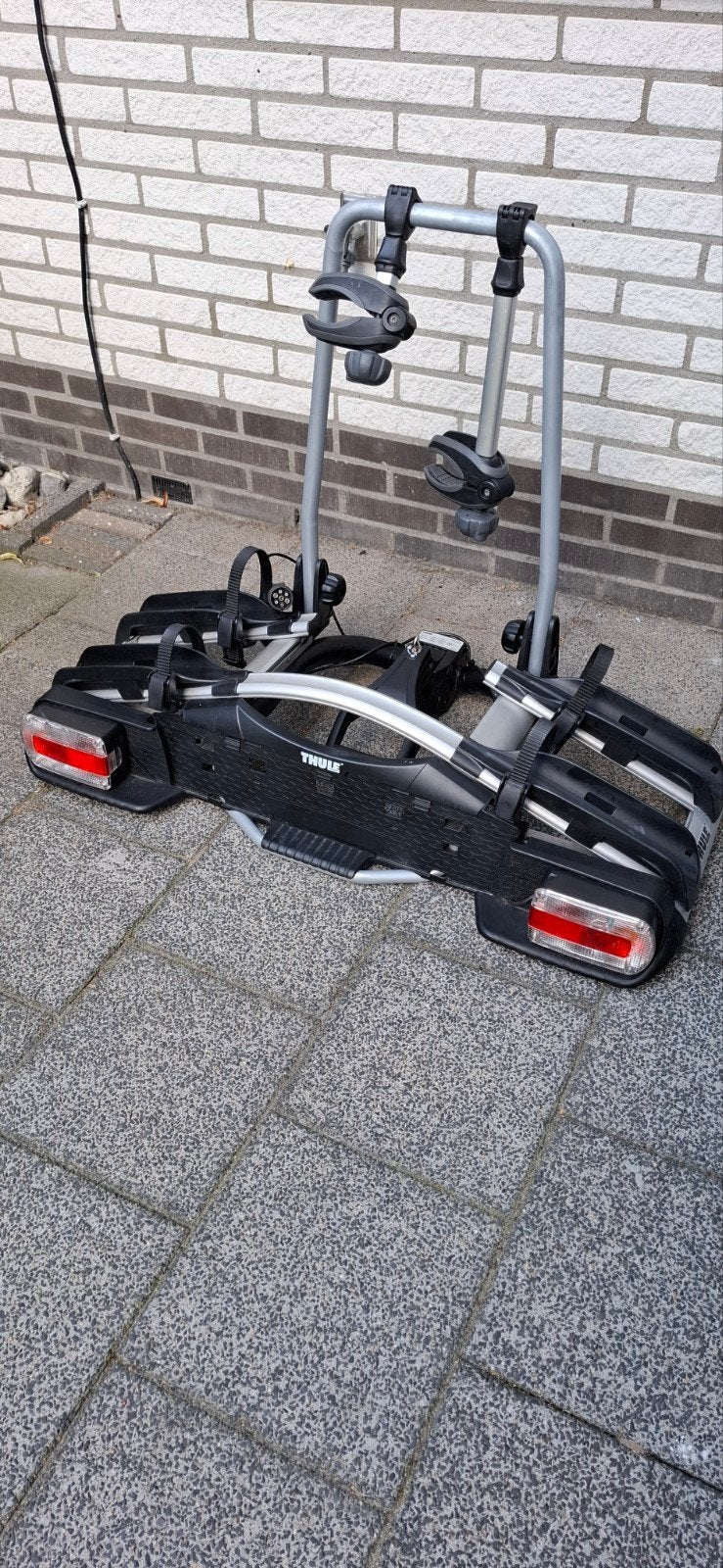 thule euroway 921 fietsendrager, Auto diversen, Fietsendragers, Ophalen, Brede banden, Zo goed als nieuw, 2 fietsen